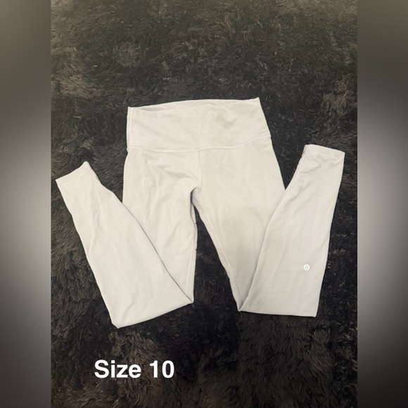 lululemon athletica White Leggings - Picture 1 of 1